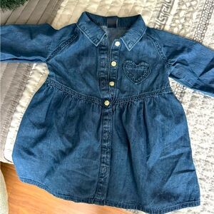 Baby gap denim dress